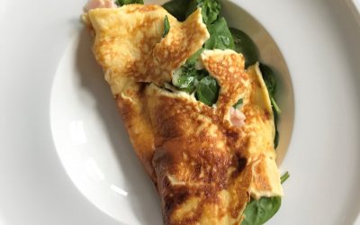 Healthy Meals: Turkey-Spinach Omelet